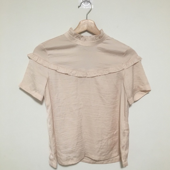 H&M blush blouse - Picture 4 of 4